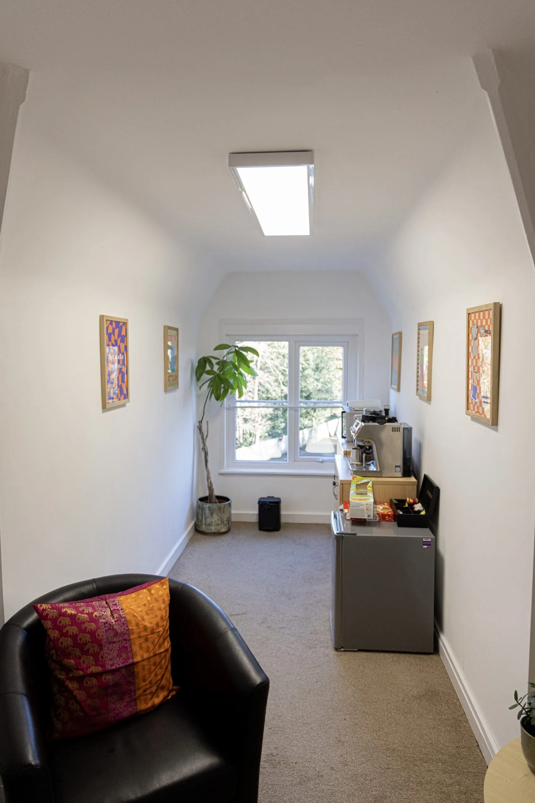 Index House interior — Victorian staircase and entrance