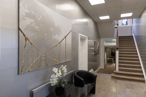 Office with natural light at Index House