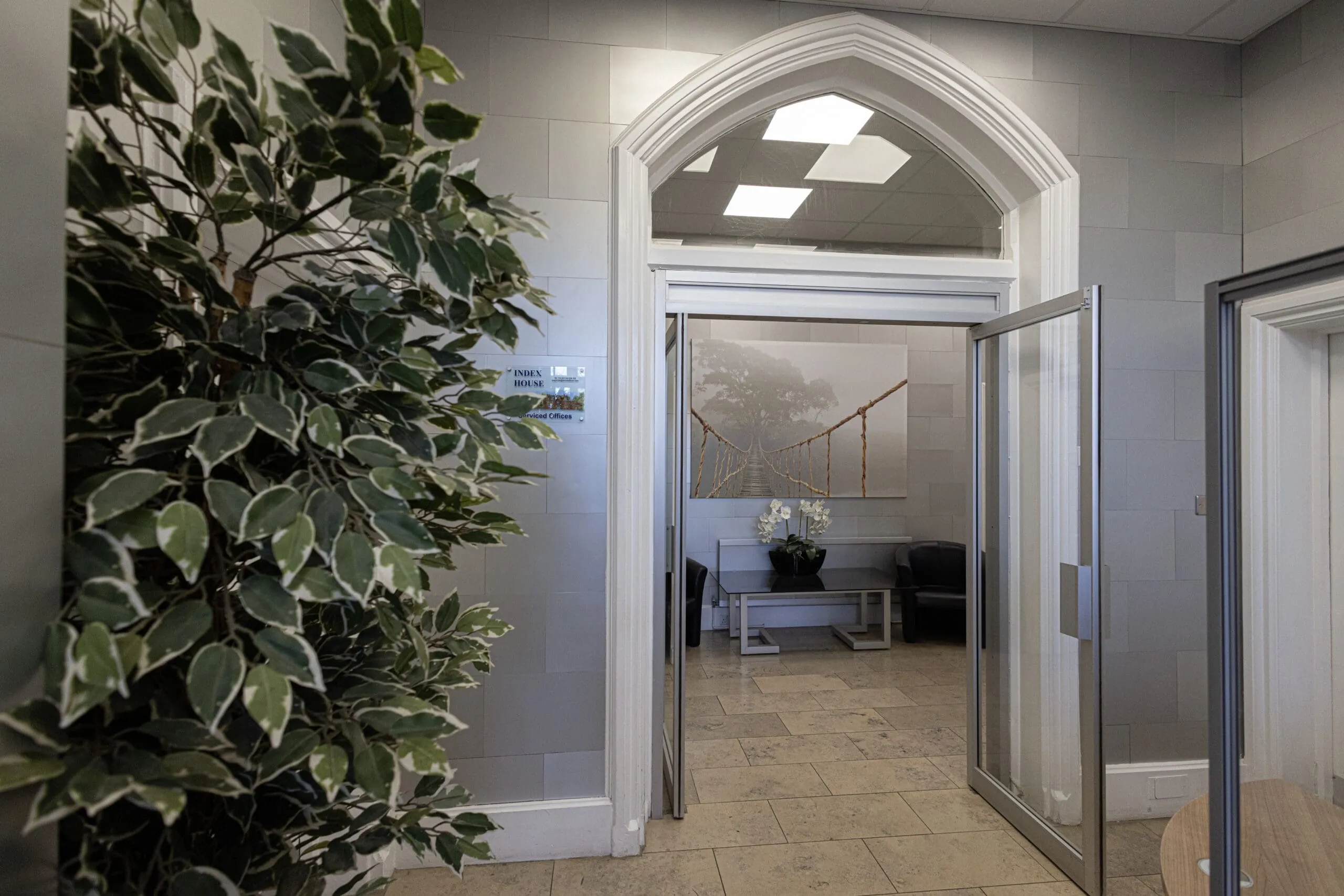 Virtual office cost in the UK: the building at Index House, Ascot, where plans start at £39 a month